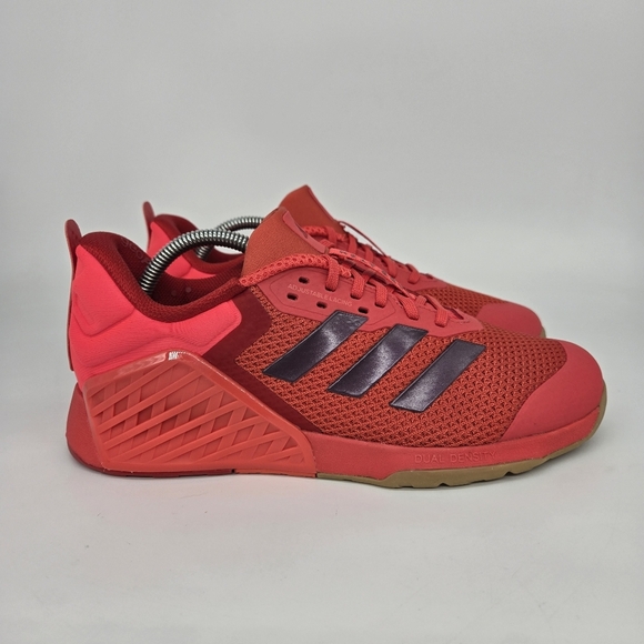 New adidas Dropset 3 Red Shadow Women's Workout Shoes Size 9.5 - Picture 3 of 8